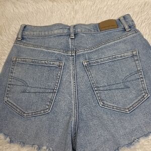 American Eagle Outfitters Women's Light Blue Denim Shorts